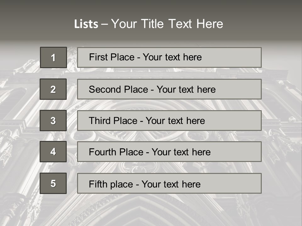 Sky Jesus Interior PowerPoint Template