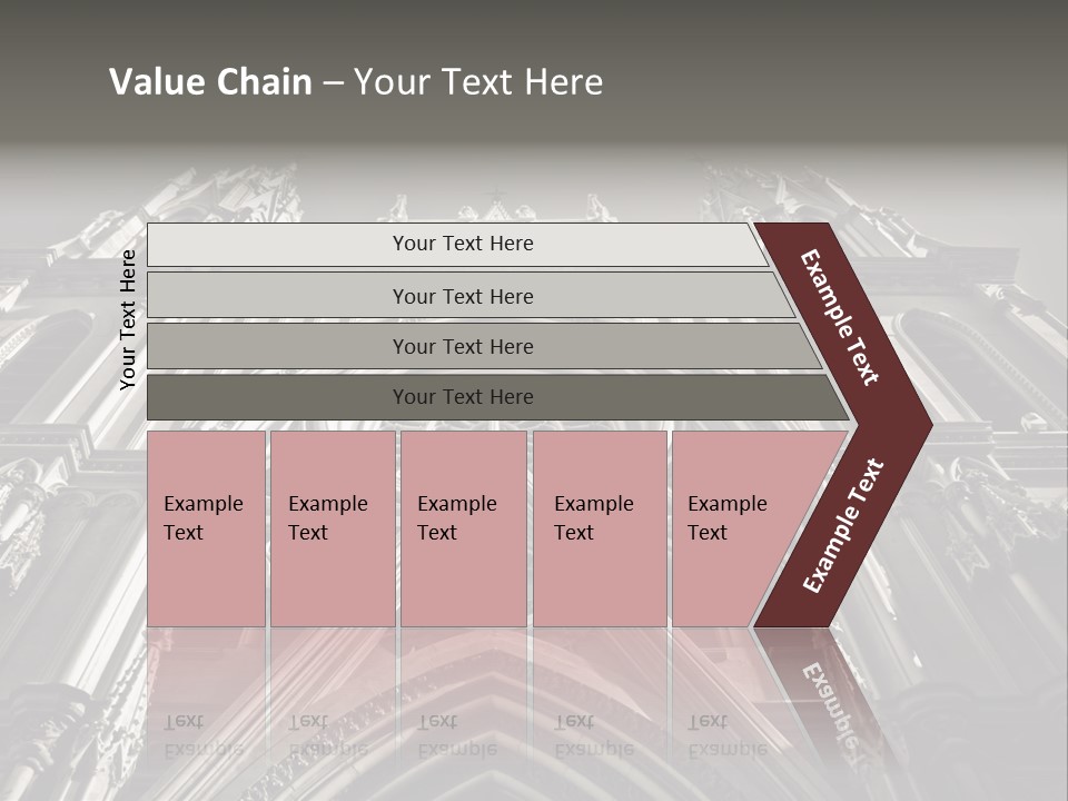 Sky Jesus Interior PowerPoint Template