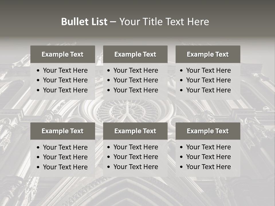 Sky Jesus Interior PowerPoint Template