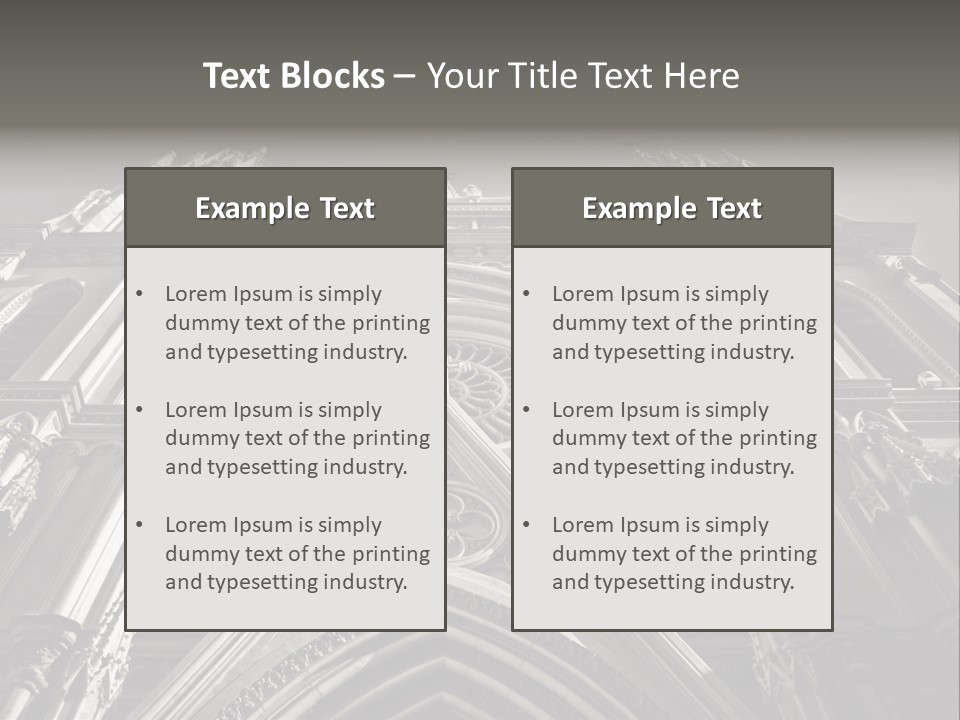 Sky Jesus Interior PowerPoint Template
