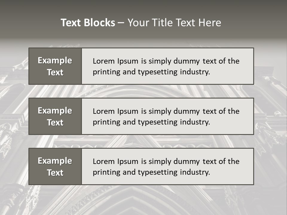 Sky Jesus Interior PowerPoint Template