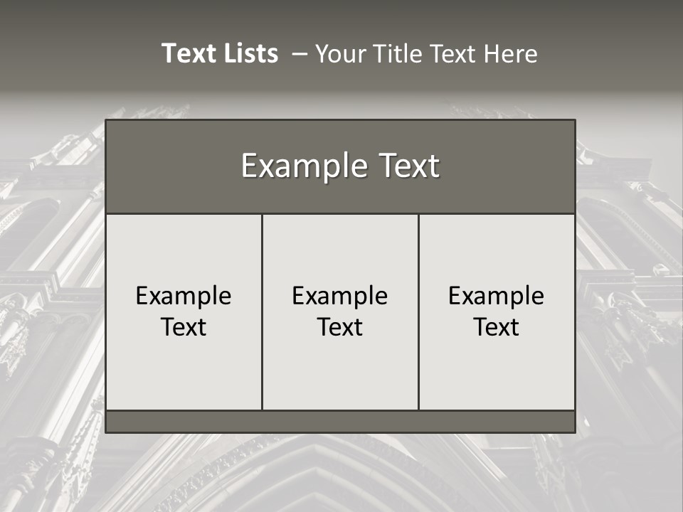 Sky Jesus Interior PowerPoint Template