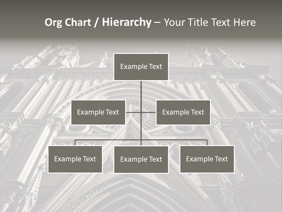 Sky Jesus Interior PowerPoint Template