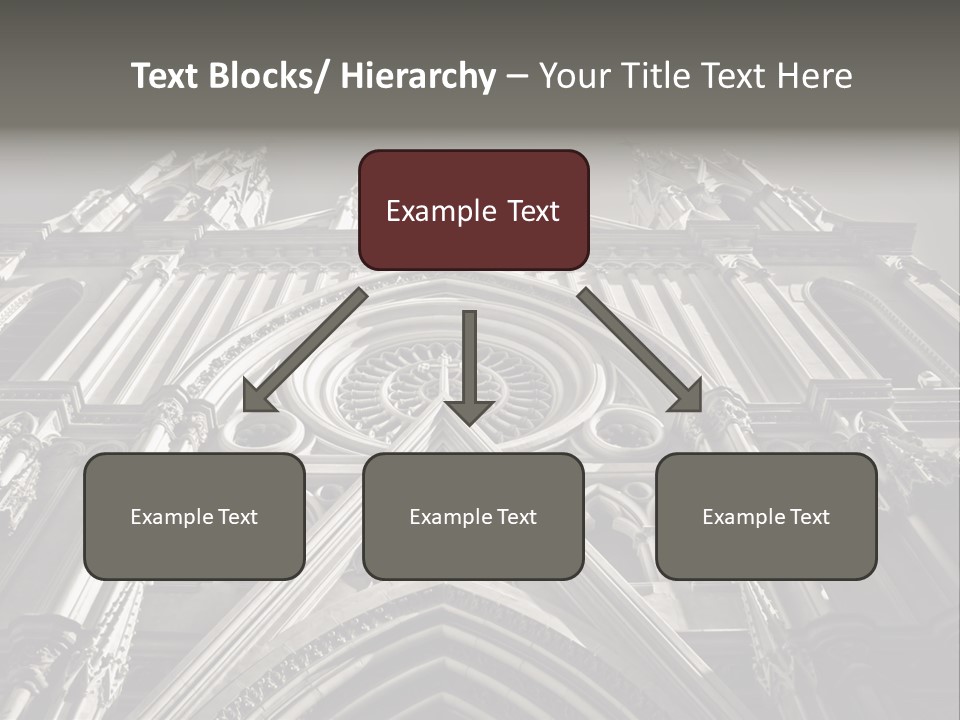 Sky Jesus Interior PowerPoint Template