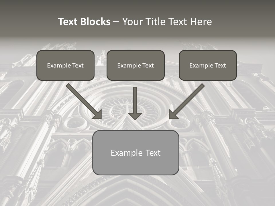 Sky Jesus Interior PowerPoint Template