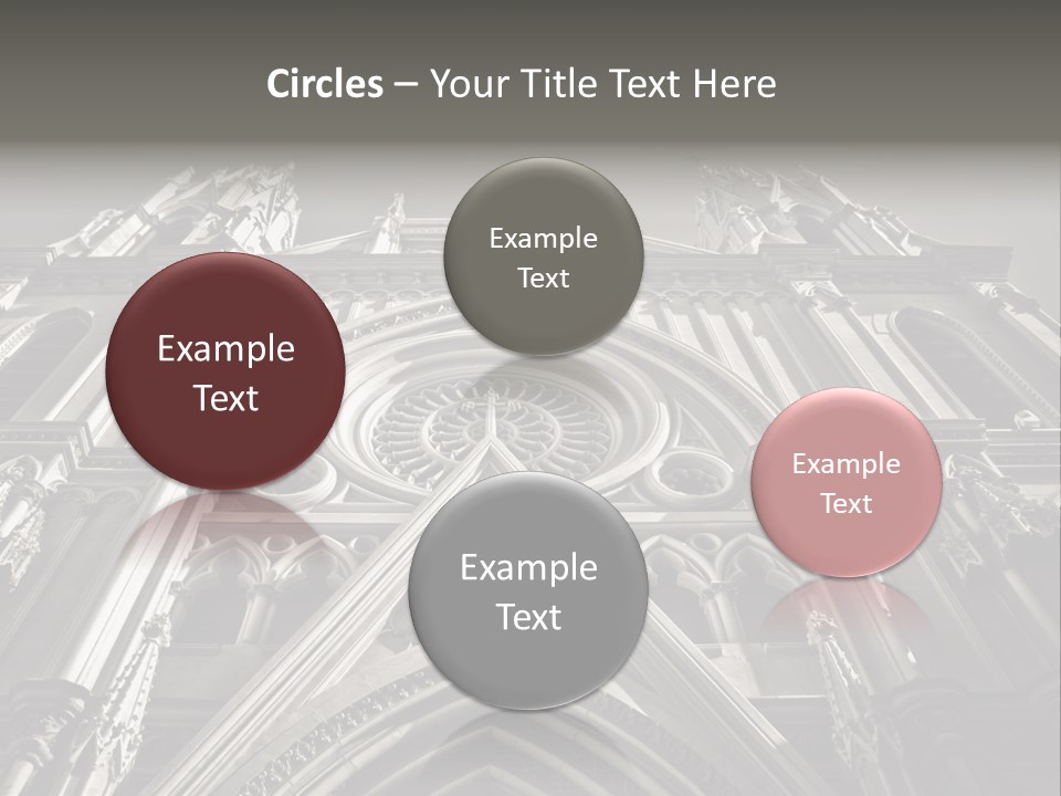 Sky Jesus Interior PowerPoint Template