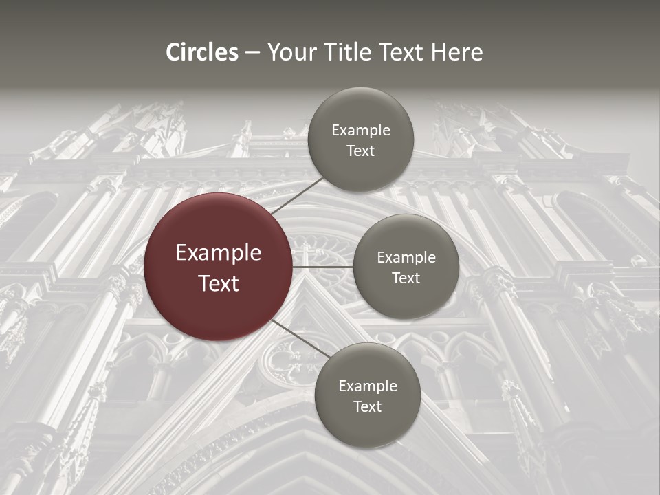 Sky Jesus Interior PowerPoint Template