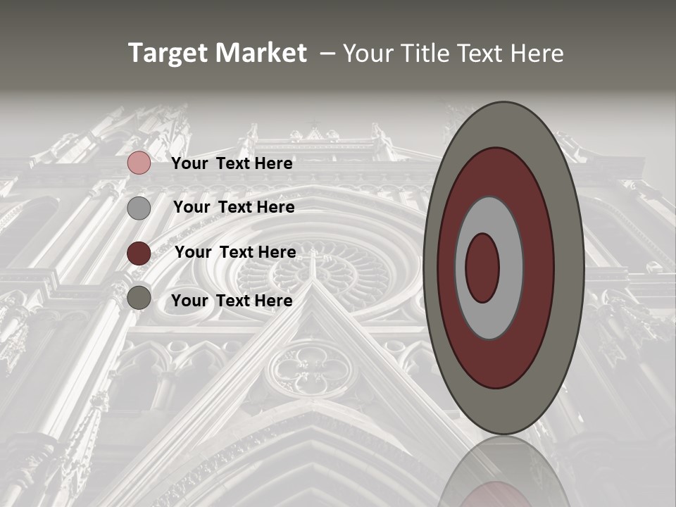 Sky Jesus Interior PowerPoint Template