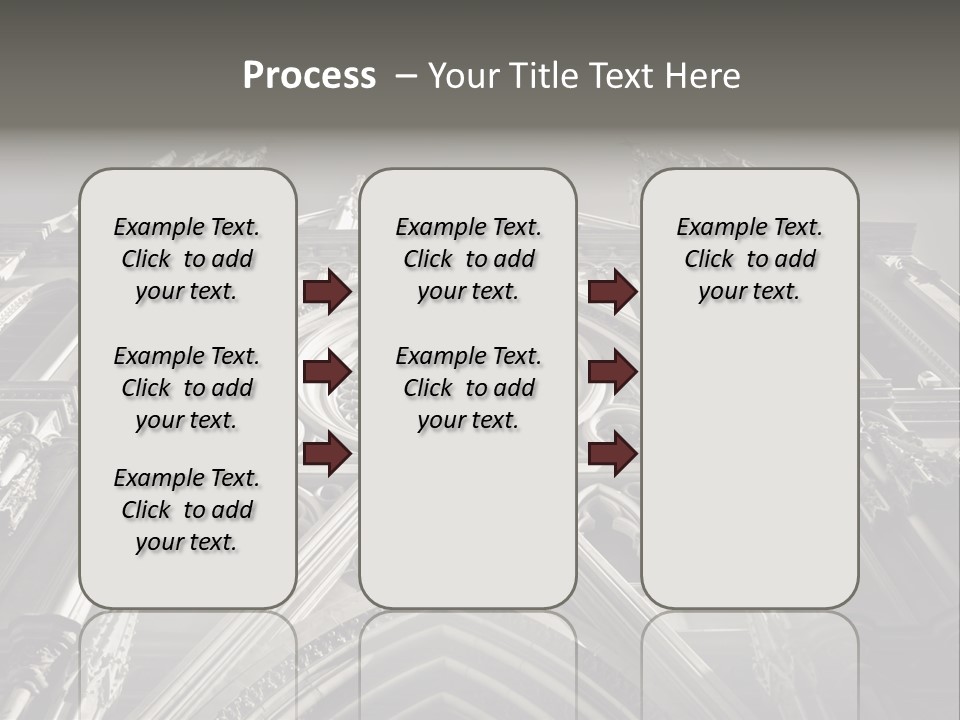 Sky Jesus Interior PowerPoint Template