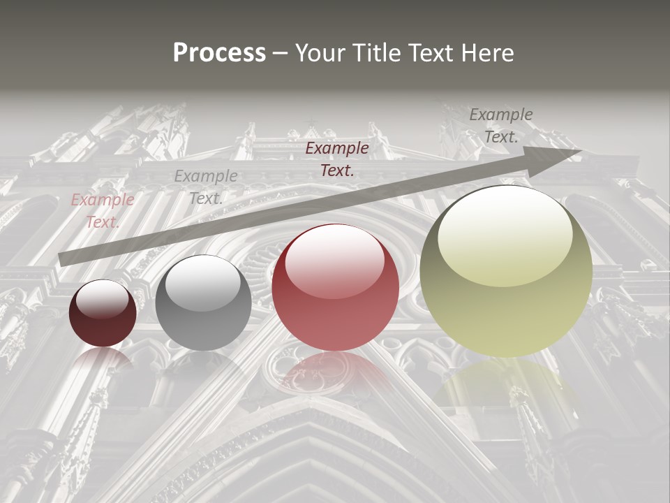 Sky Jesus Interior PowerPoint Template