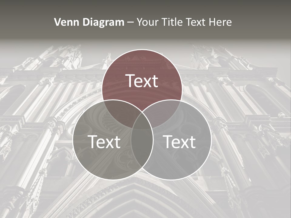 Sky Jesus Interior PowerPoint Template