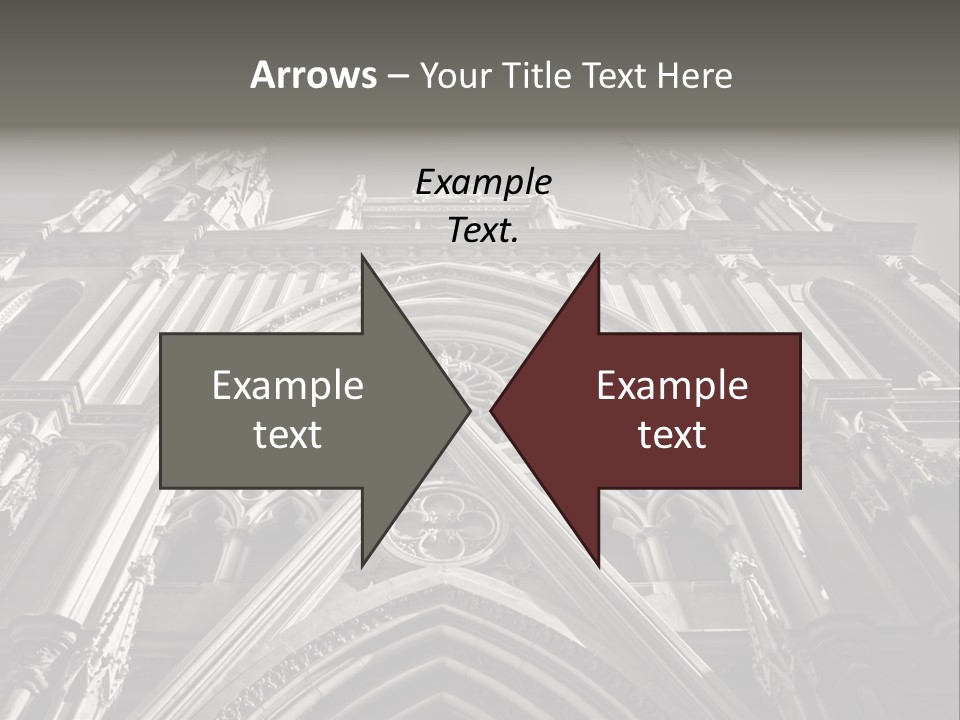 Sky Jesus Interior PowerPoint Template