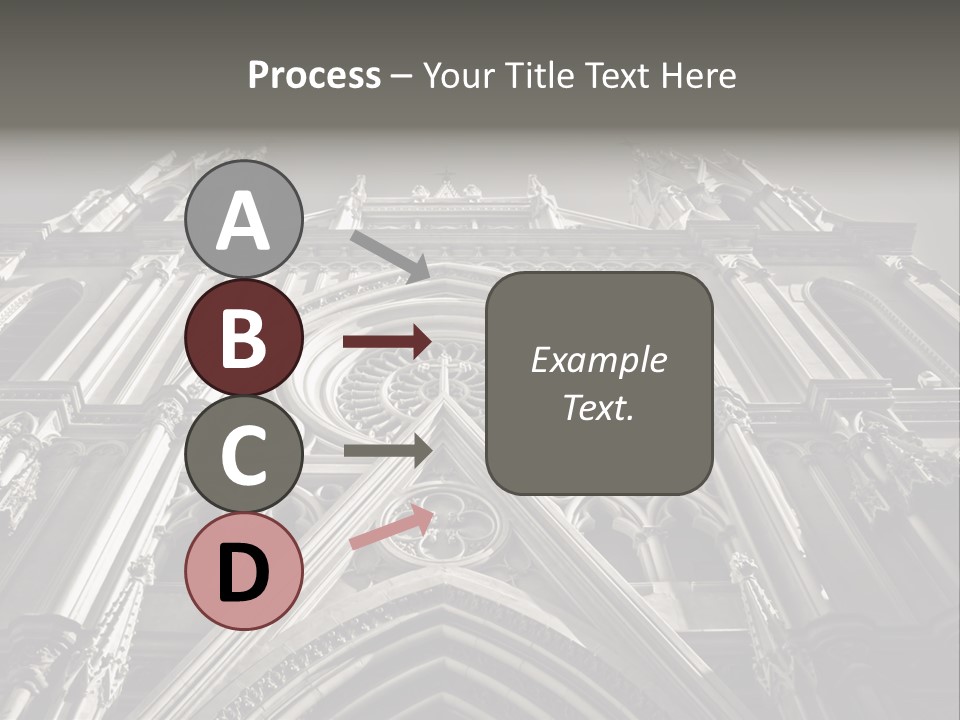 Sky Jesus Interior PowerPoint Template