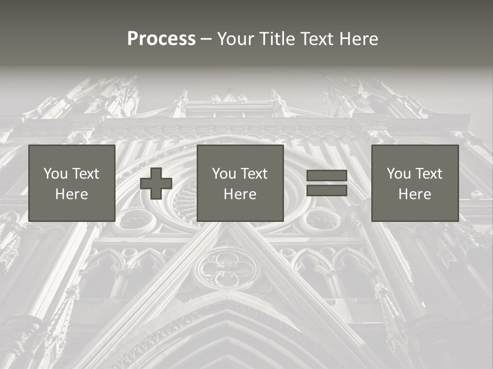 Sky Jesus Interior PowerPoint Template