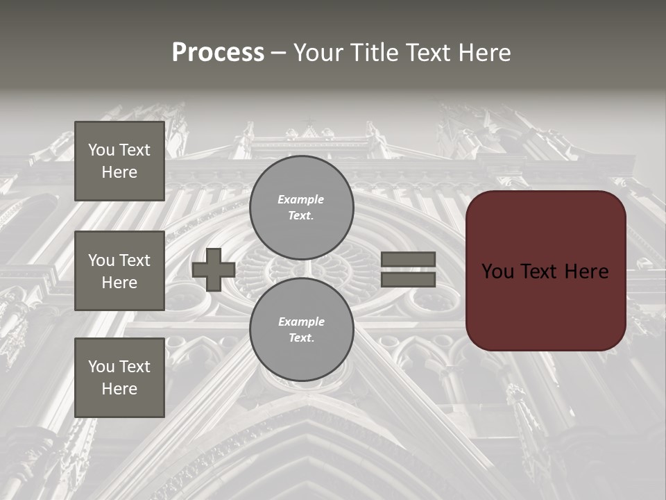 Sky Jesus Interior PowerPoint Template