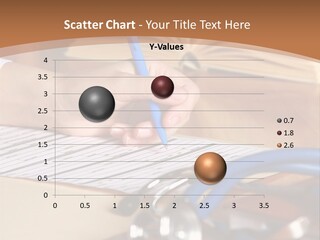 Desk Prescription Stethoscope PowerPoint Template