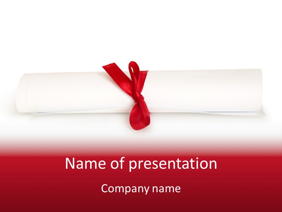 Information Bachelor Postgraduate PowerPoint Template