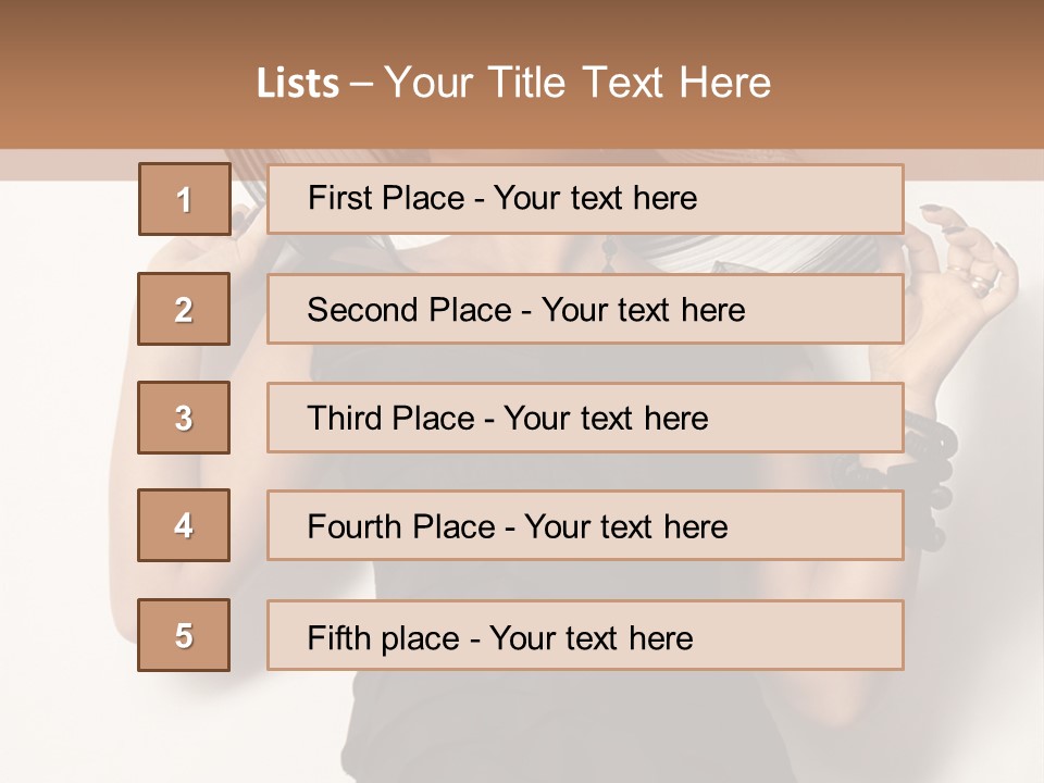 Sexy Beauty Look PowerPoint Template