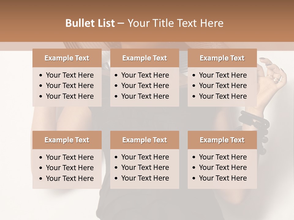 Sexy Beauty Look PowerPoint Template