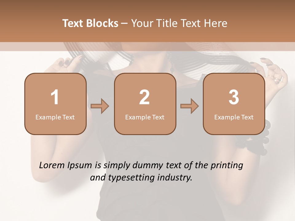 Sexy Beauty Look PowerPoint Template