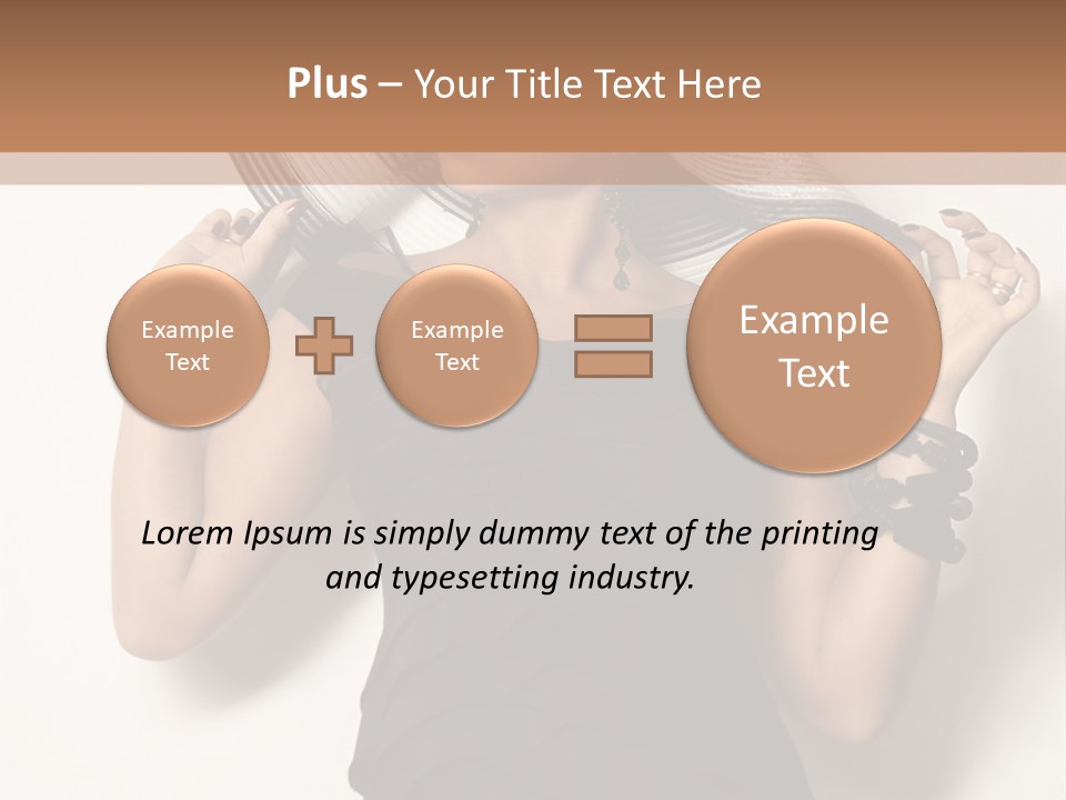 Sexy Beauty Look PowerPoint Template