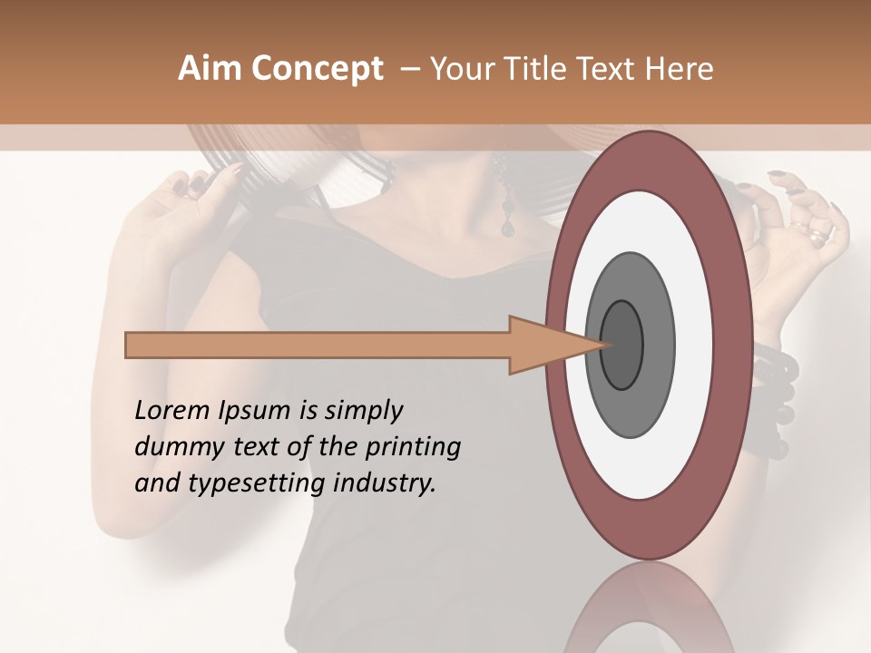 Sexy Beauty Look PowerPoint Template