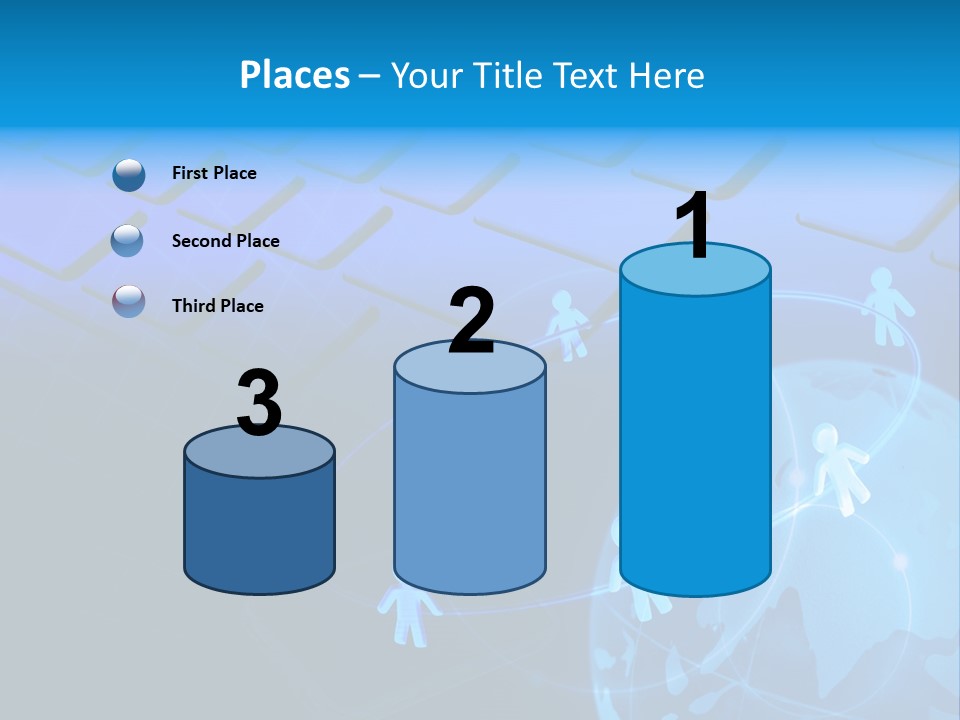 Connectivity Broadcast Worldwide PowerPoint Template