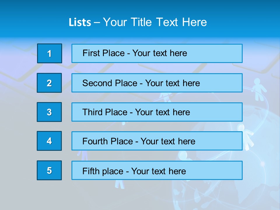 Connectivity Broadcast Worldwide PowerPoint Template