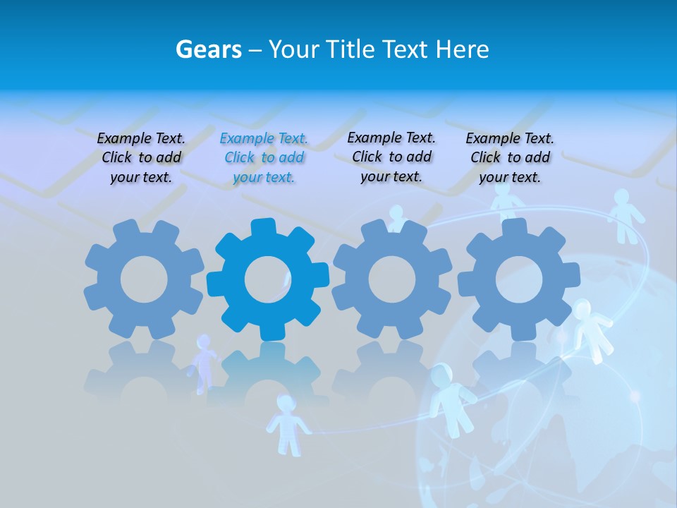 Connectivity Broadcast Worldwide PowerPoint Template