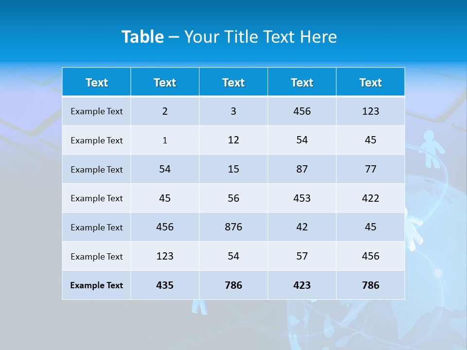 Connectivity Broadcast Worldwide PowerPoint Template