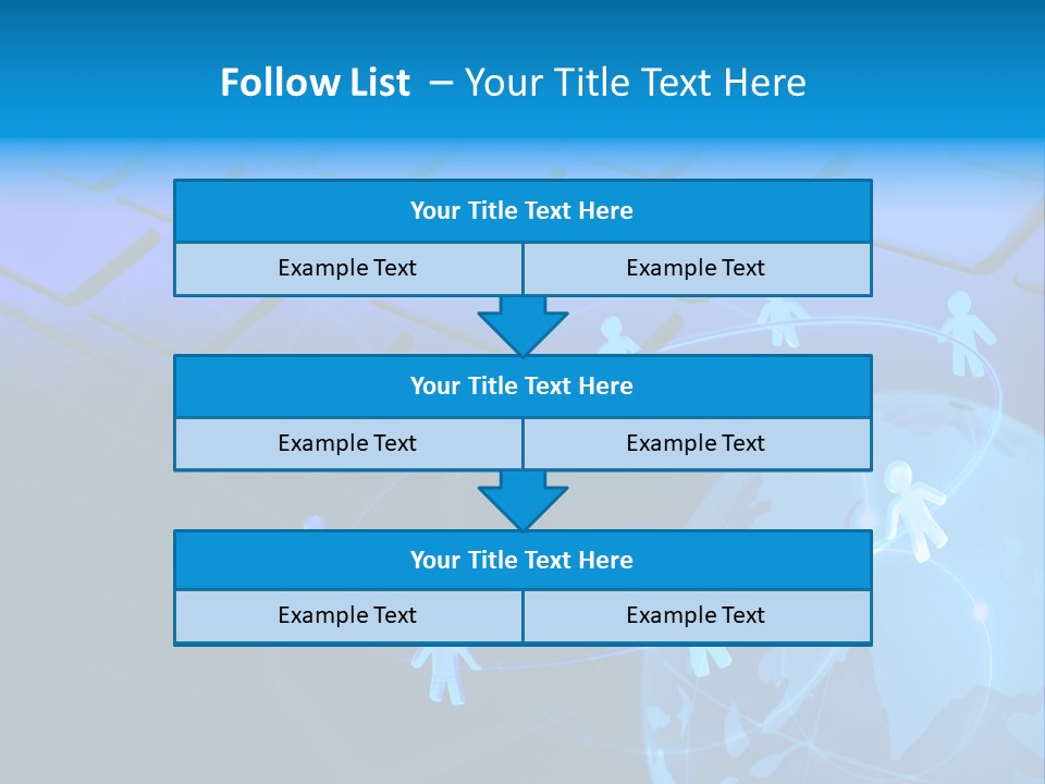 Connectivity Broadcast Worldwide PowerPoint Template