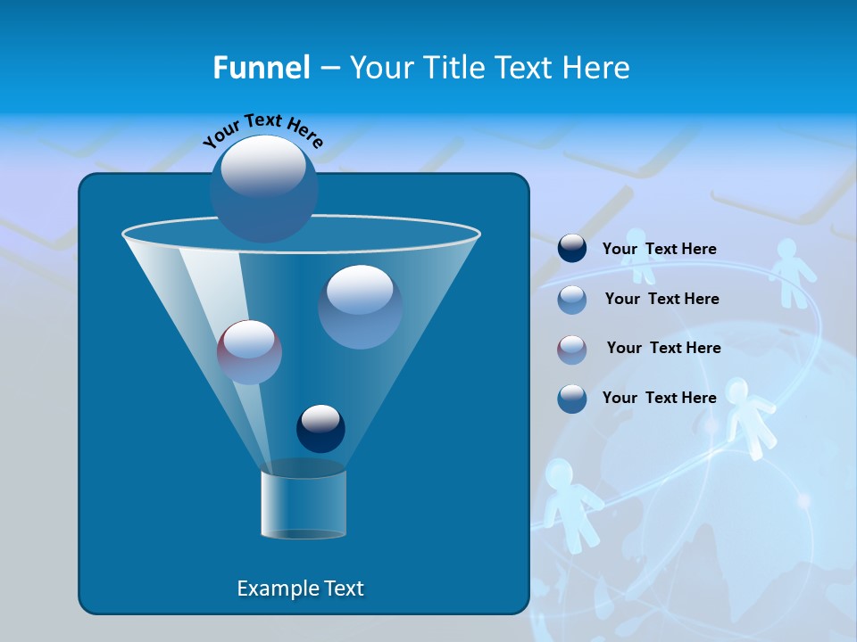 Connectivity Broadcast Worldwide PowerPoint Template