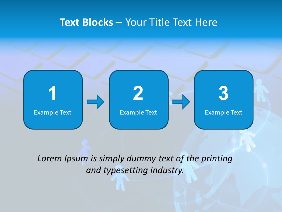 Connectivity Broadcast Worldwide PowerPoint Template