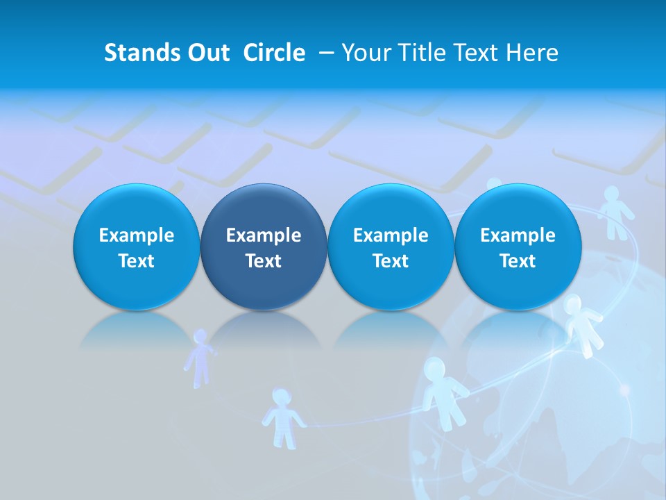 Connectivity Broadcast Worldwide PowerPoint Template