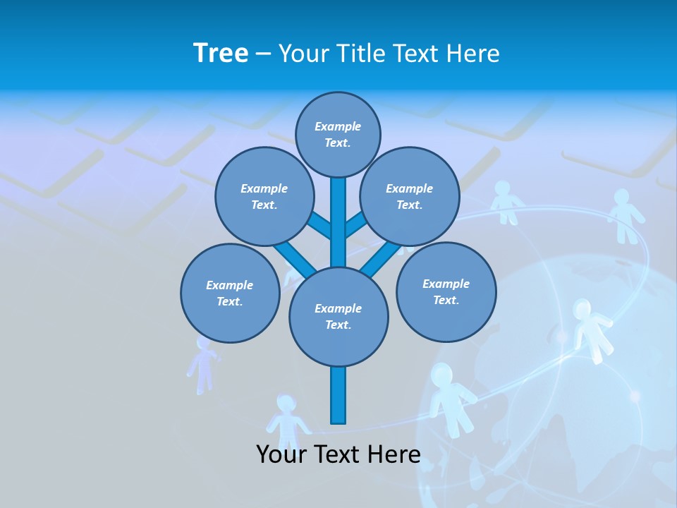 Connectivity Broadcast Worldwide PowerPoint Template