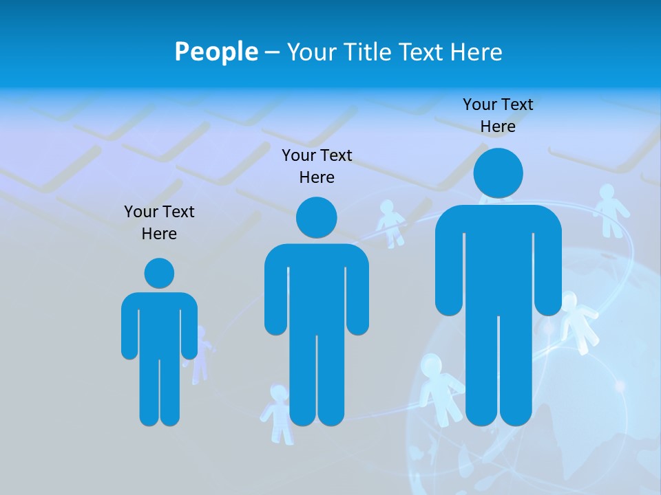 Connectivity Broadcast Worldwide PowerPoint Template