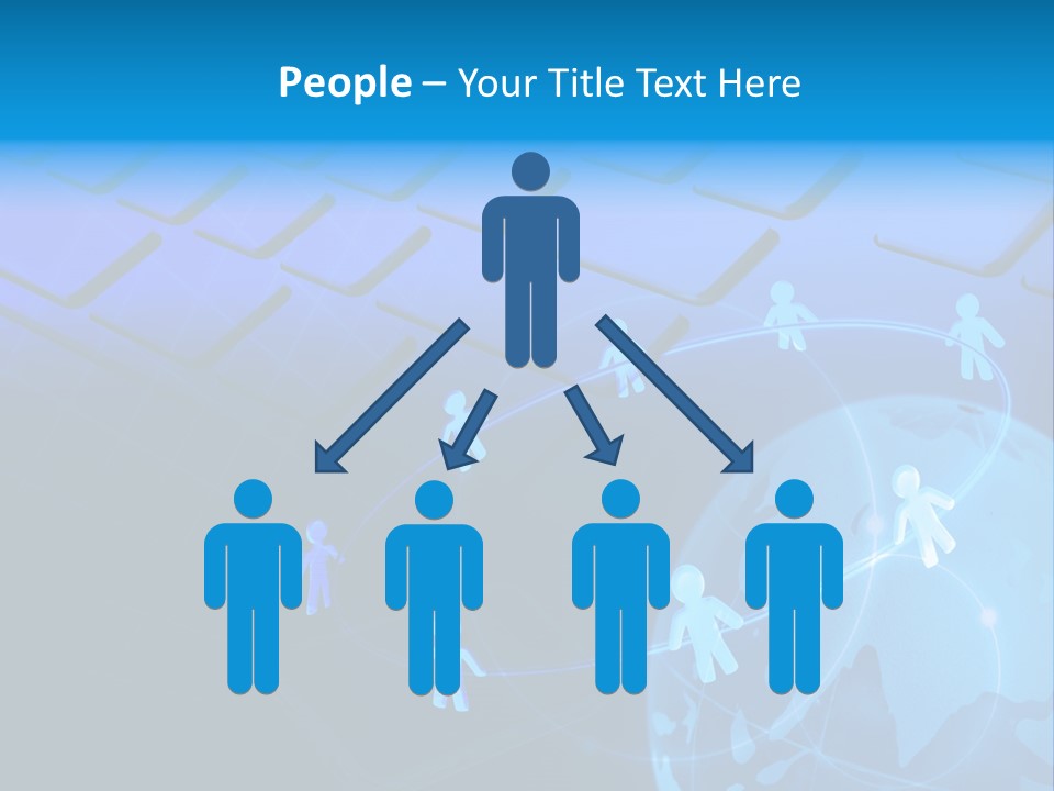 Connectivity Broadcast Worldwide PowerPoint Template