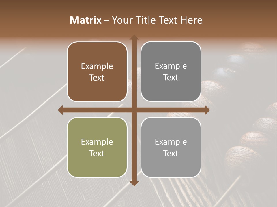 Accounts Closeup Series PowerPoint Template