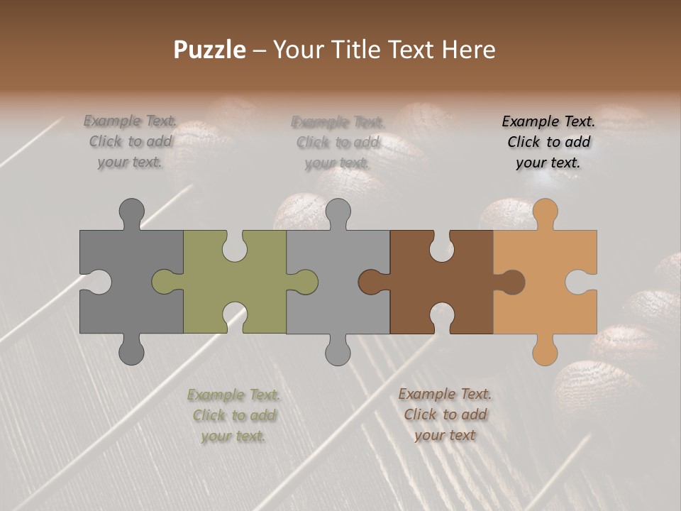 Accounts Closeup Series PowerPoint Template