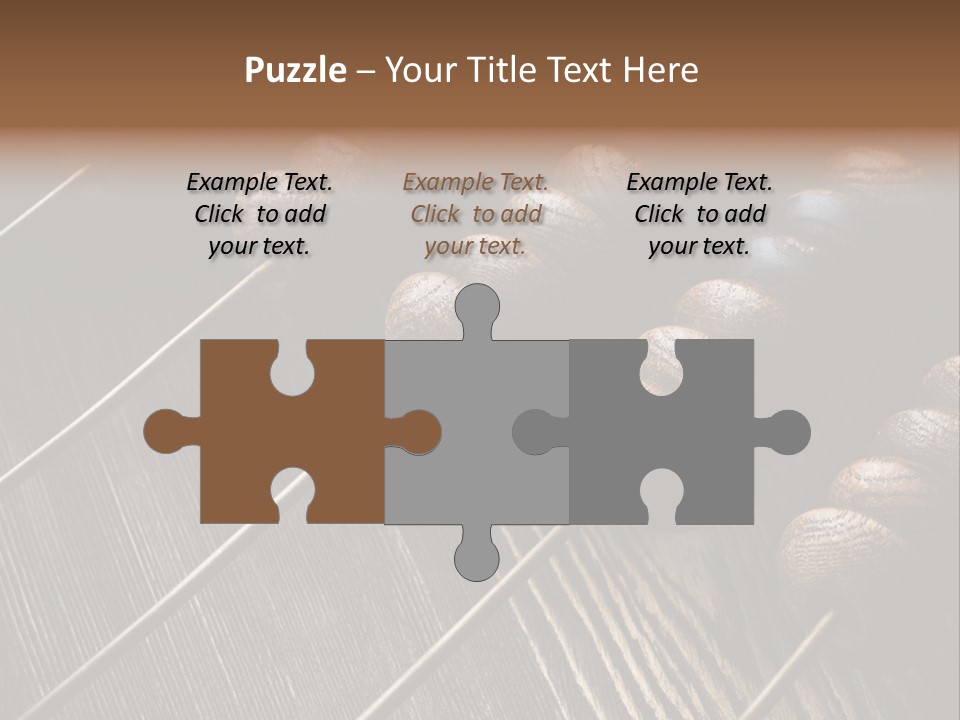 Accounts Closeup Series PowerPoint Template