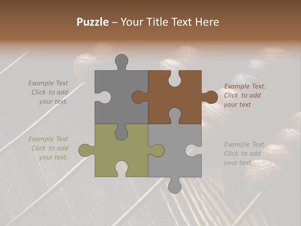 Accounts Closeup Series PowerPoint Template