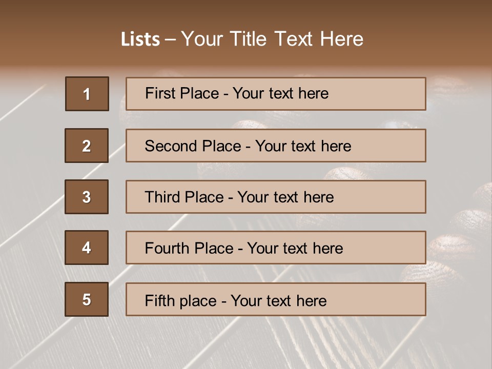 Accounts Closeup Series PowerPoint Template