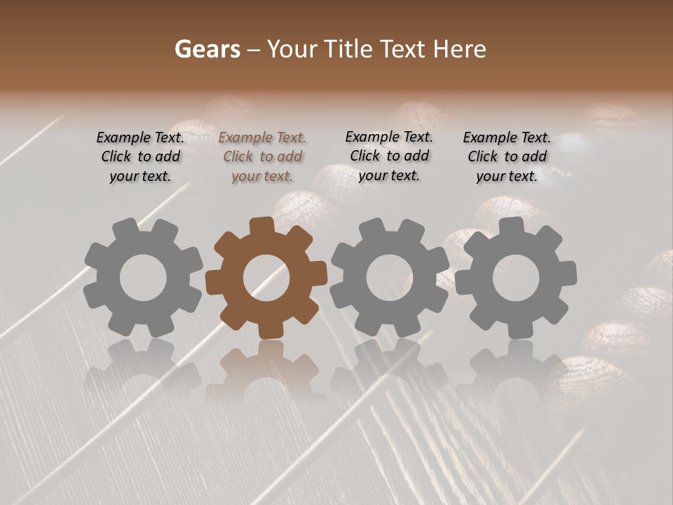 Accounts Closeup Series PowerPoint Template