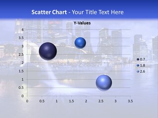 Building Night Symbol PowerPoint Template