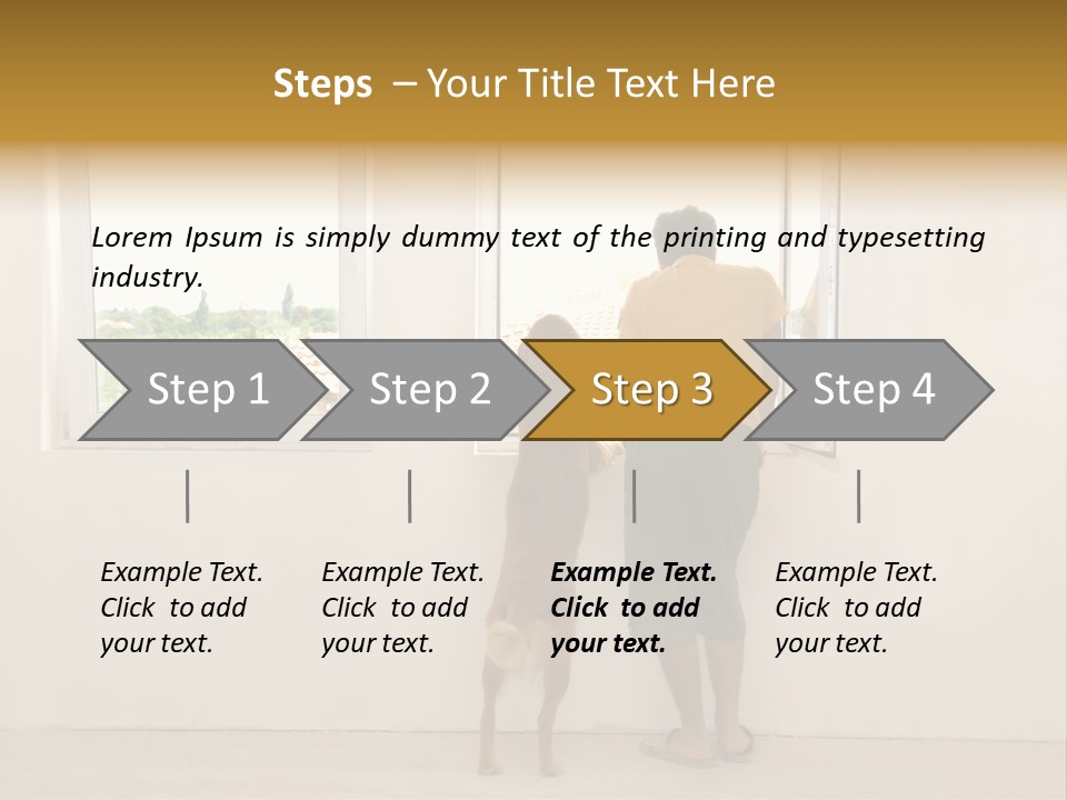 Look Man Inside PowerPoint Template