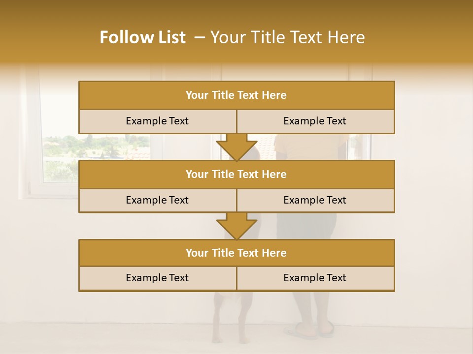 Look Man Inside PowerPoint Template