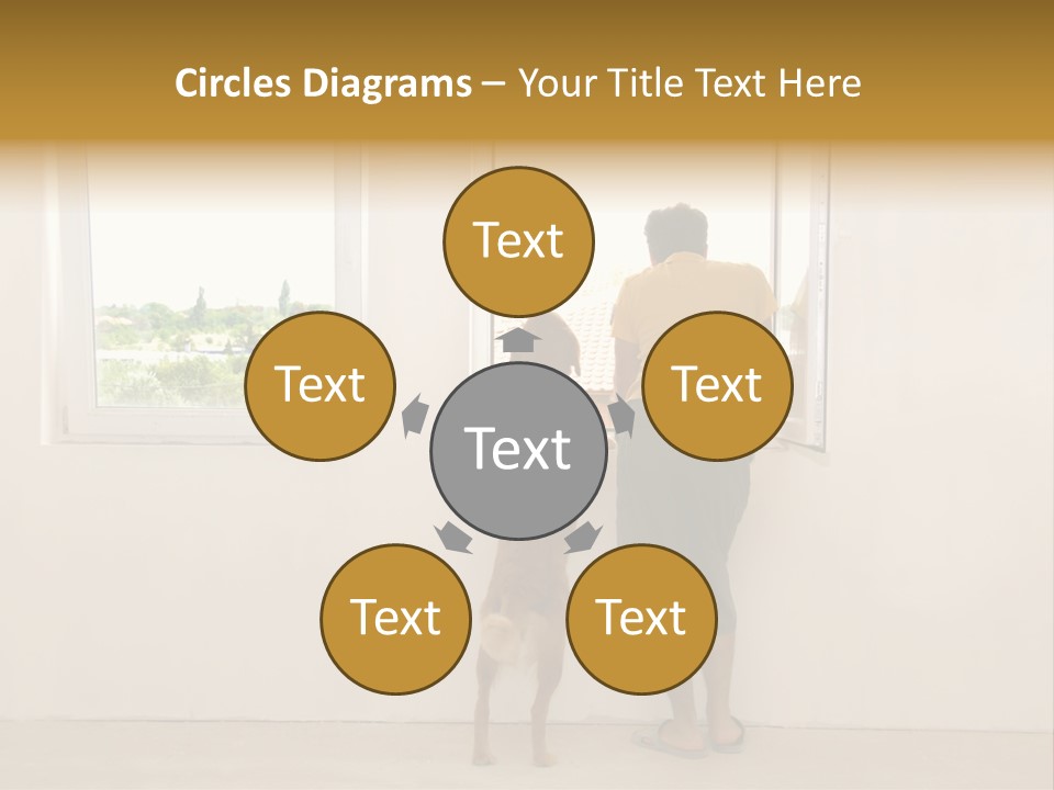 Look Man Inside PowerPoint Template