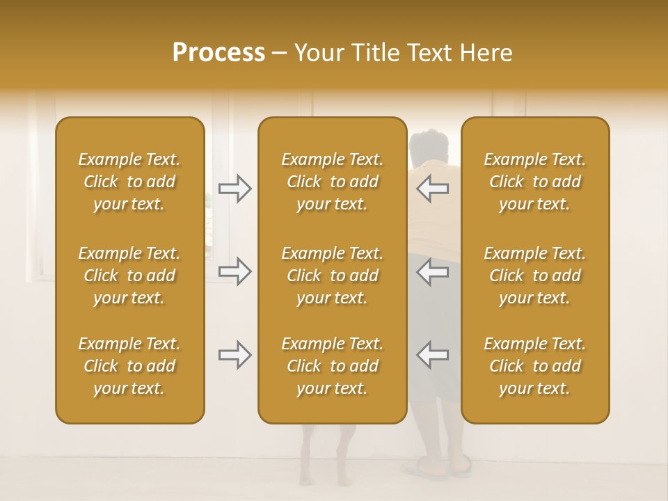 Look Man Inside PowerPoint Template