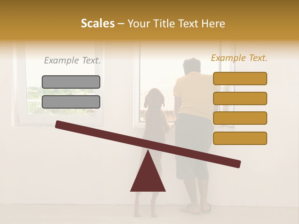 Look Man Inside PowerPoint Template