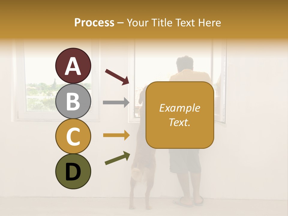 Look Man Inside PowerPoint Template